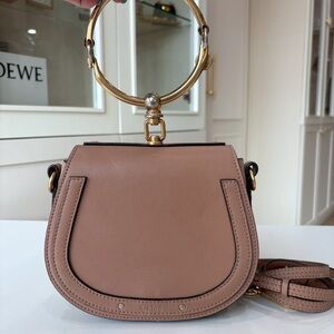 Chloé Nile Bracelet Bag – Medium – Nude/Beige